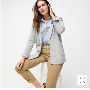 J. Crew Sophie Sweater Blazer - XS Gray